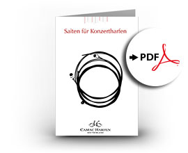 Saitenpreise Pedalharfen